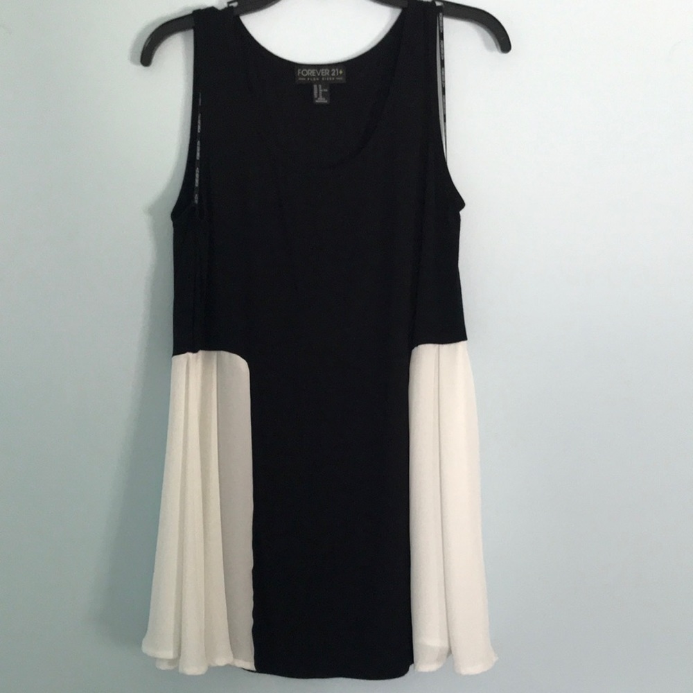Forever 21 Plus two tone tank top size 1X
